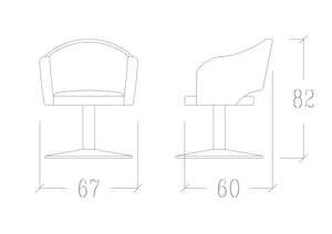 Fauteuil de Coiffure OXFORD
