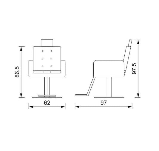 Fauteuil de Coiffure EVA
