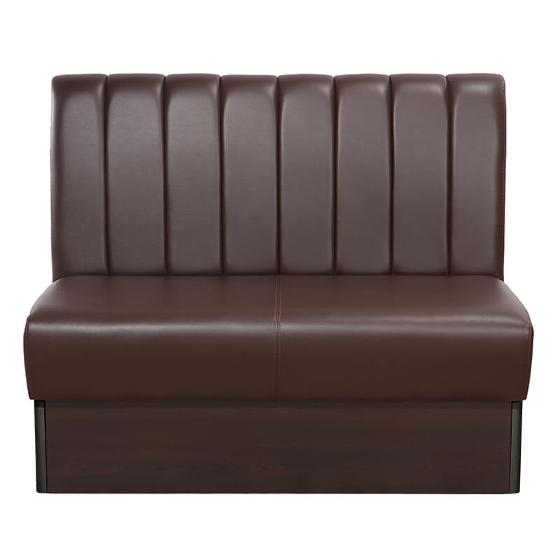 Braune Safran -Kaffeebank