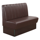 Braune Safran -Kaffeebank