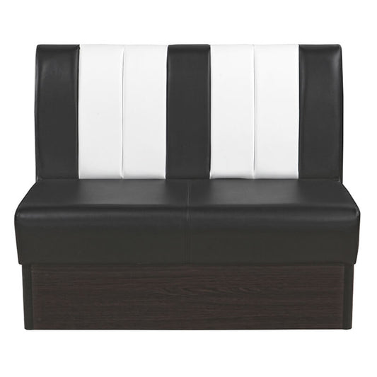 Banquette De Café Safran American Noir Blanc