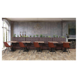 Banquette De Café Luna Brun