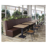 Banquette De Café Luna Brun