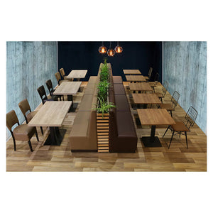 Banquette De Café Luna Brun