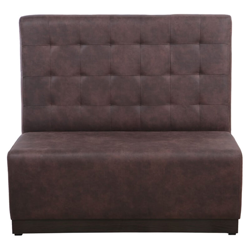 Banquette De Café Napoli Vintage Brun