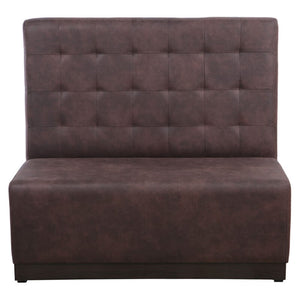 Banquette De Café Napoli Vintage Brun