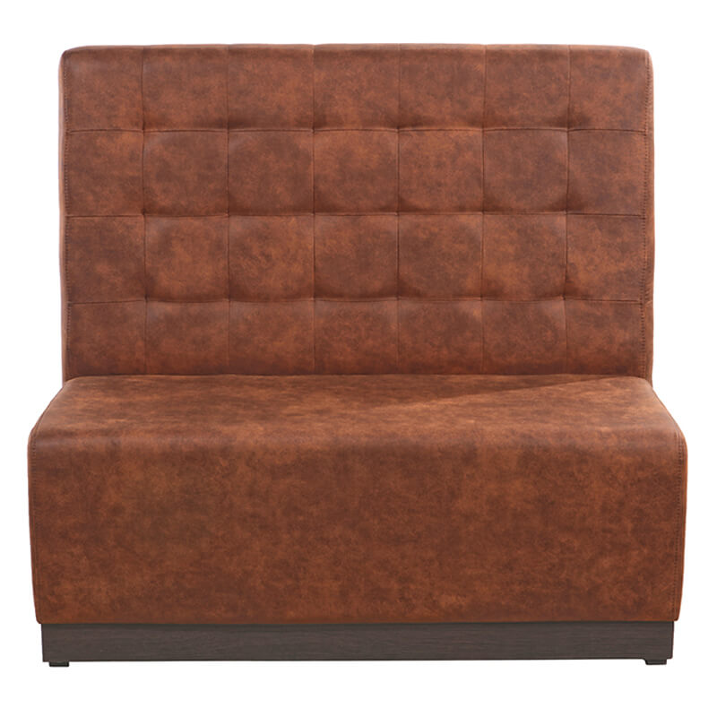Banquette De Café Napoli Vintage Cognac