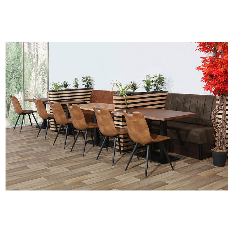 Banquette De Café Safran Vintage Olive