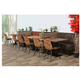 Banquette De Café Safran Vintage Olive