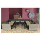 Banquette De Café Safran Noir