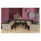 Banquette De Café Safran Noir