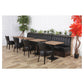 Banquette De Café Safran Noir