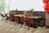 Banquette De Café Napoli Vintage Brun