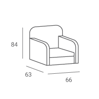 Fauteuil d'Attente QUADRO