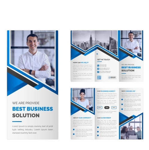 Dépliant 3 Volets A4