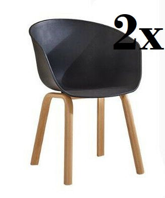Set of 2x SARA chairs