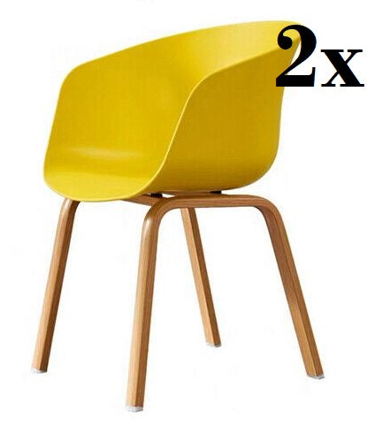 Set of 2x SARA chairs