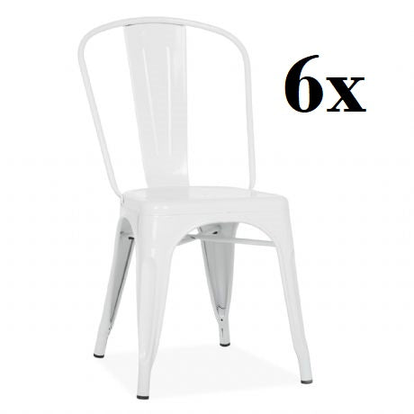 Lotto 6x Anna sedie